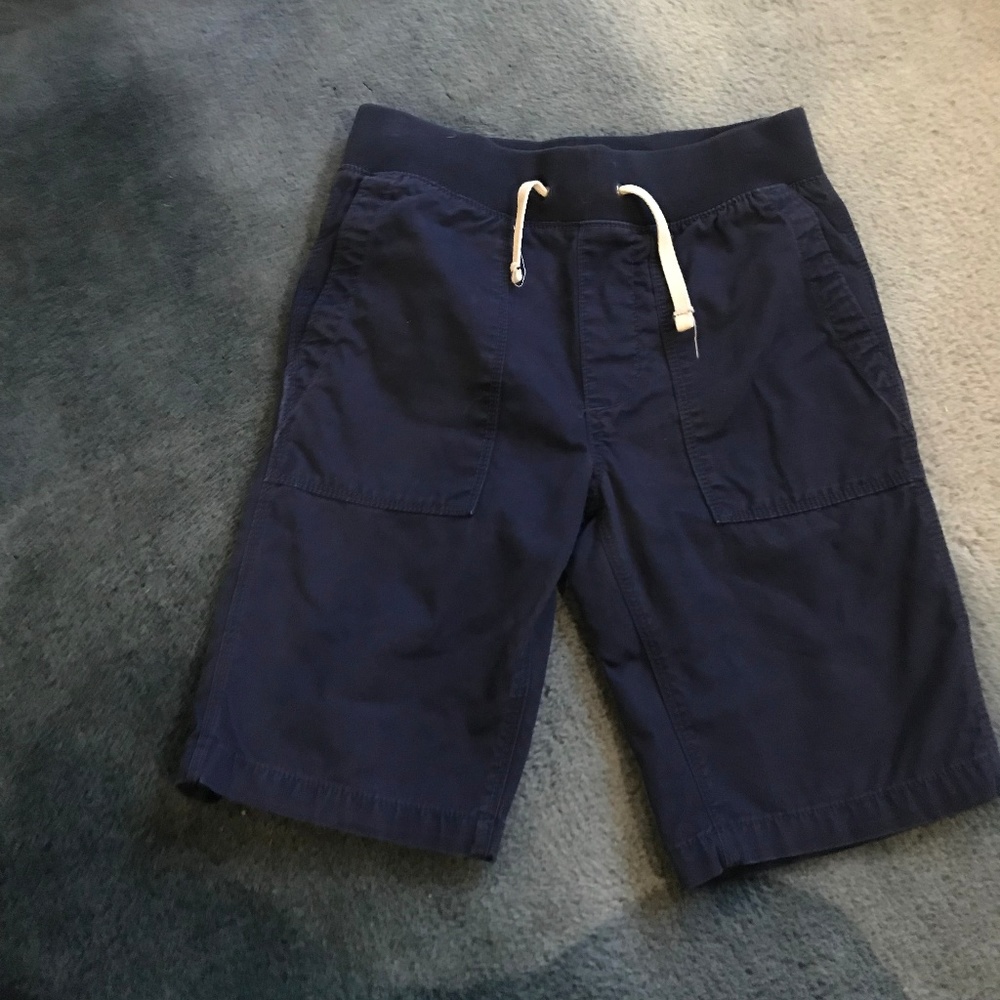 GAP KIDS BOYS PULL ON NAVY SHORTS SZ M REGULAR